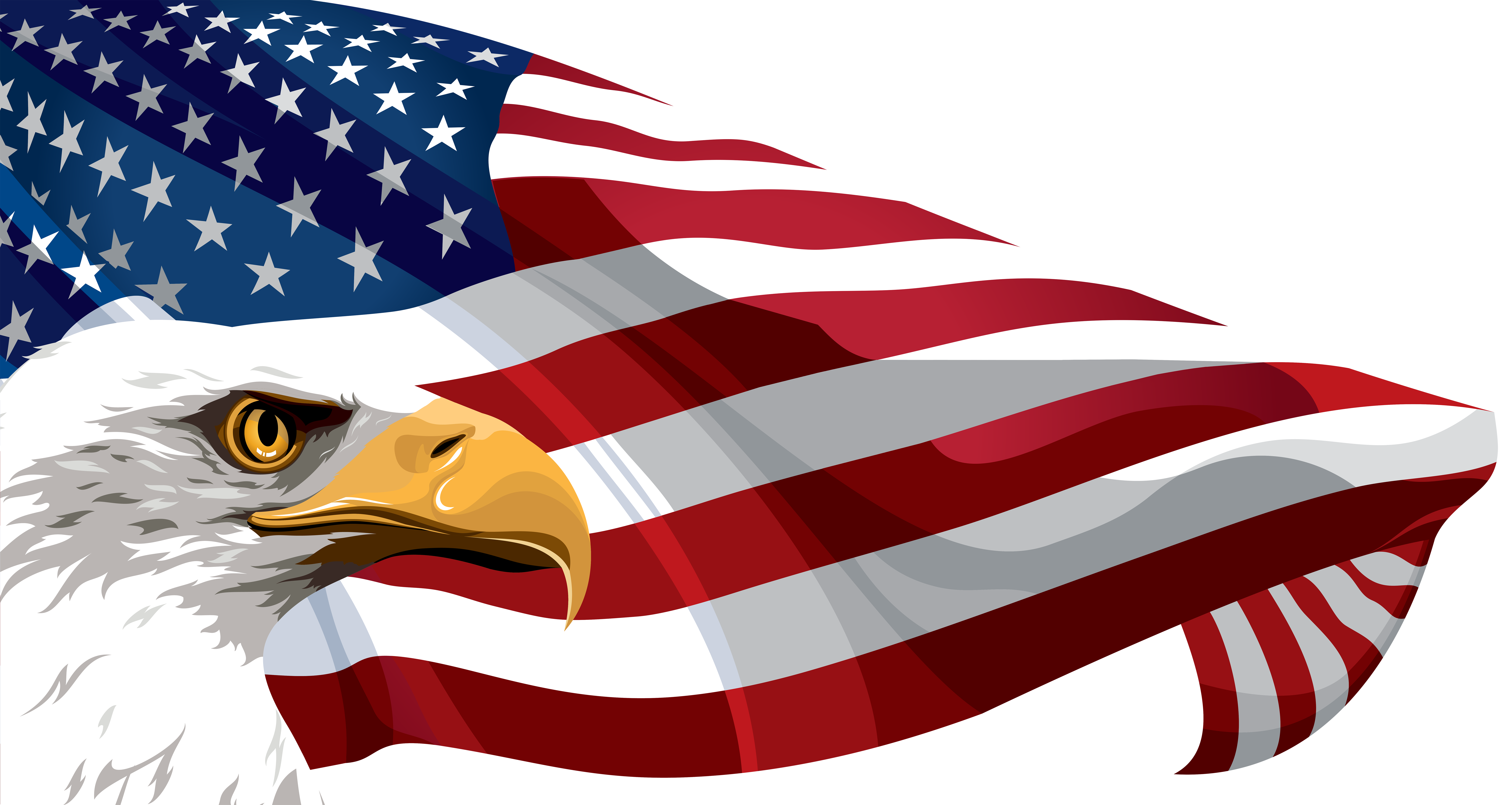 download american flag free png transparent image and clipart