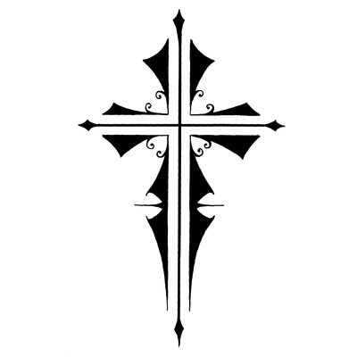Cross Tattoos Transparent Clipart 8021 Cross Tattoos Transparent Clipart 8021