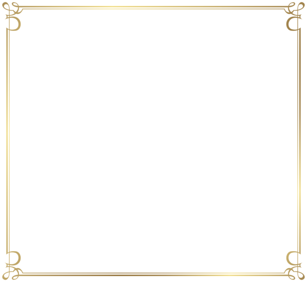 Simple Decorative Border Transparent Background 25197 Simple Decorative Border Transparent Background 25197