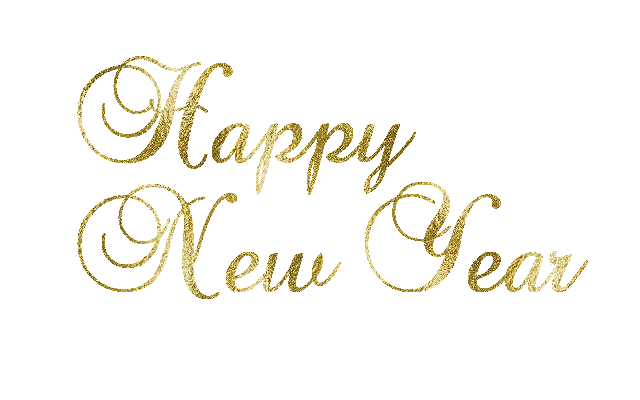 gold calender happy new year png 4020 transparentpng