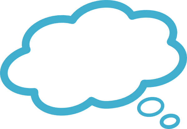 Blue Thought Bubble Clipart Image 3614 Blue Thought Bubble Clipart Image 3614