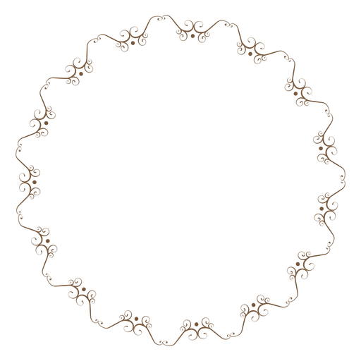 Circle Frame With Delicate Floral Ornaments Png 269 Circle Frame With Delicate Floral Ornaments Png 269
