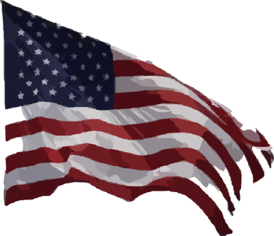 American Flag Vector Clip Art PNG Images