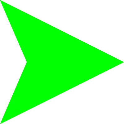 Green Arrow Right PNG Images
