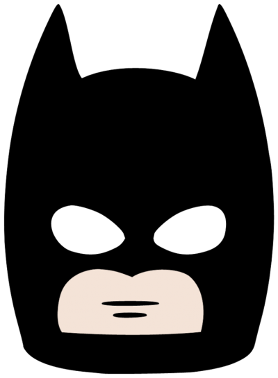 Men Batman Mask Clipart Pic PNG Images