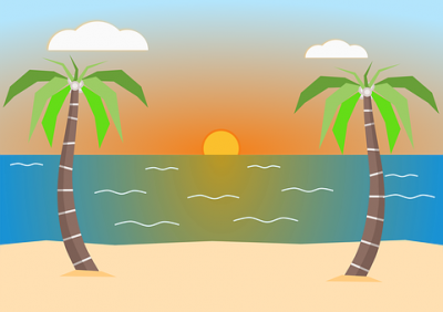 Beach Cut Out Png PNG Images