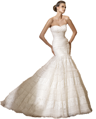 White Bride Photo PNG Images