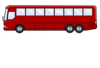Bus Red HD Image PNG Images