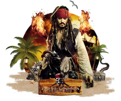 Cranked Spine Sig Captain Jack Sparrow Png PNG Images