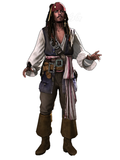 Pirates Of Caribbean Captain Jack Sparrow Png PNG Images