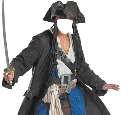 Sword And Captain Jack Sparrow Png PNG Images