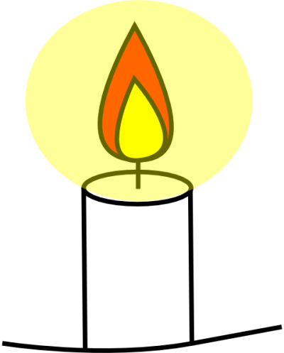Church Candles Clipart Vector PNG Images
