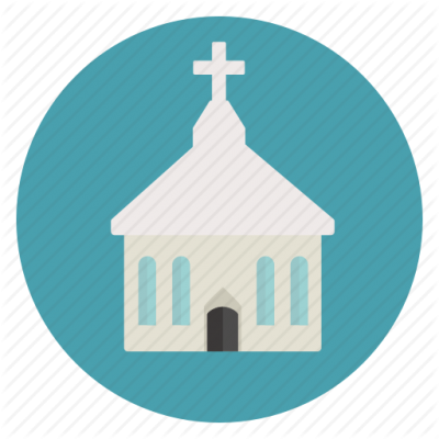 Church Icon Clipart PNG Images