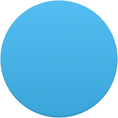 Circle Picture Blue PNG Images
