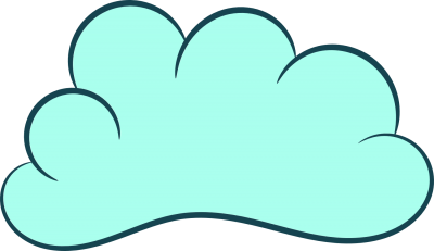 Clouds Green Cartoon Clipart Photo PNG Images
