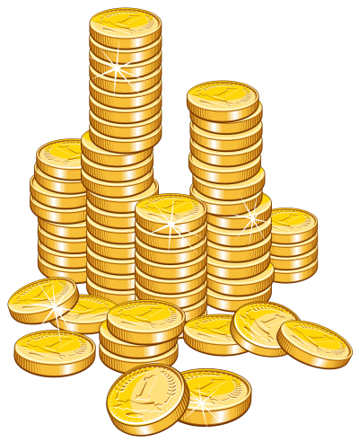 Coin Stack Transparent Image PNG Images