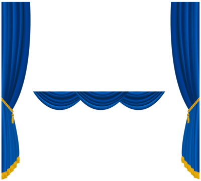 Blue Curtain Png Images PNG Images