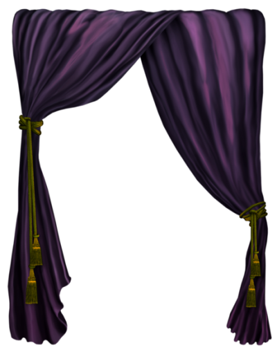Purple Curtain Png PNG Images