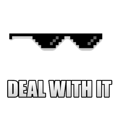 Download Deal With It PNG Images