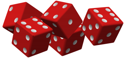 Red Dice Clipart Transparent PNG Images