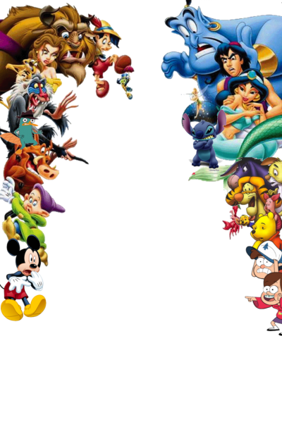 Disney Frame Cut Out PNG Images