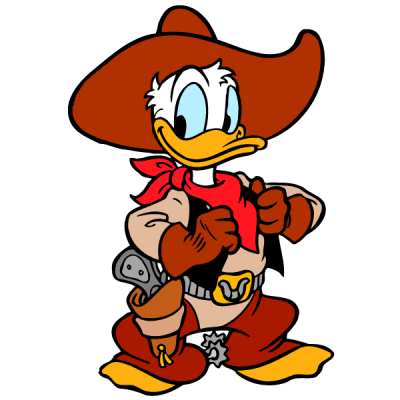 Red Donald Duck Png PNG Images