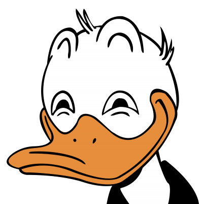 Upset Donald Duck Png Image PNG Images