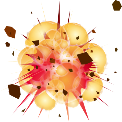 Explosion Background PNG Images