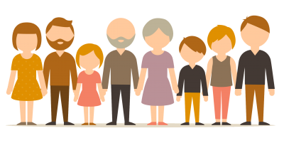 Animation Large Drawing Family Transparent Png PNG Images