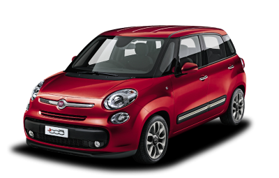 Red Fiat 500 Clipart PNG Images