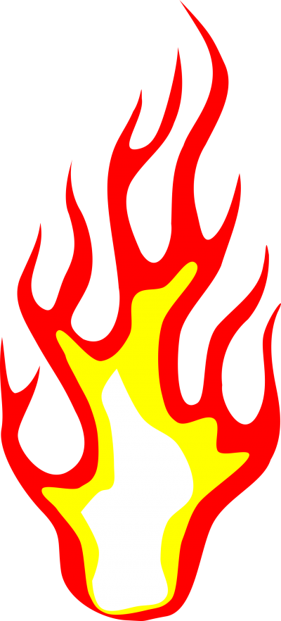 Shaped Artificial Flame Clipart Transparent PNG Images