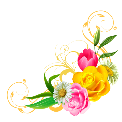 Cute Flower Clip Art PNG Images