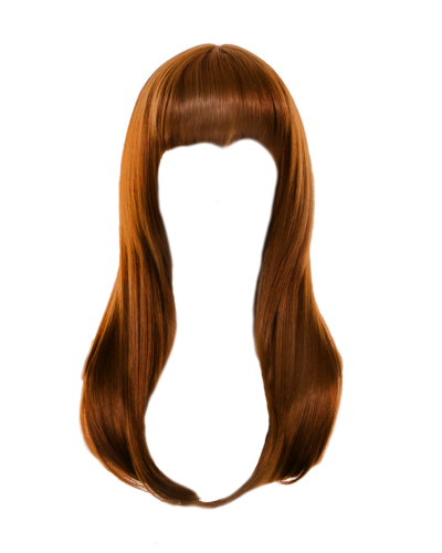 Red, Straight Hair, Long, Hair Png PNG Images