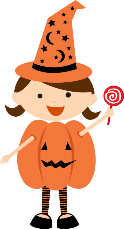 Children Dressed For Halloween Costume Png PNG Images