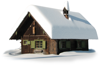 Winter House Clipart PNG File PNG Images