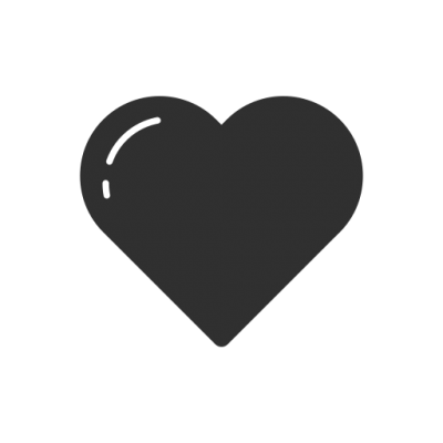 Black Instagram Heart Png PNG Images