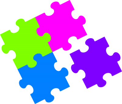 Jigsaw Puzzle Color Clip Art PNG Images