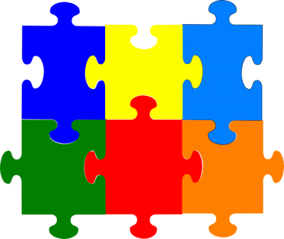 Jigsaw Puzzle Pieces Clip Art Picture PNG Images