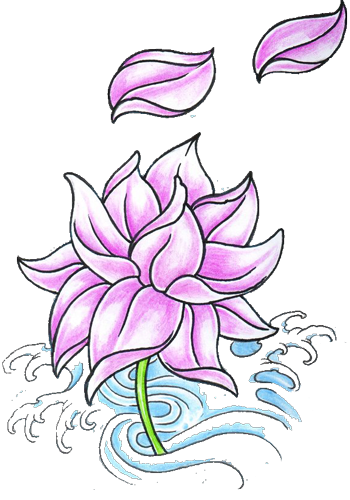 Lotus Tattoos Cut Out PNG Images
