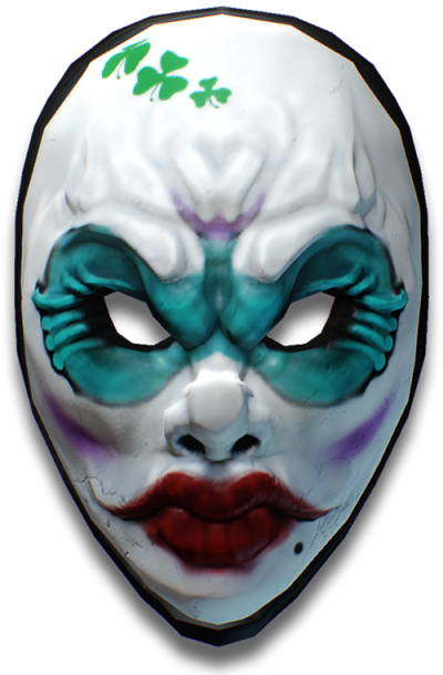 The Diamond Heist Mask Png PNG Images