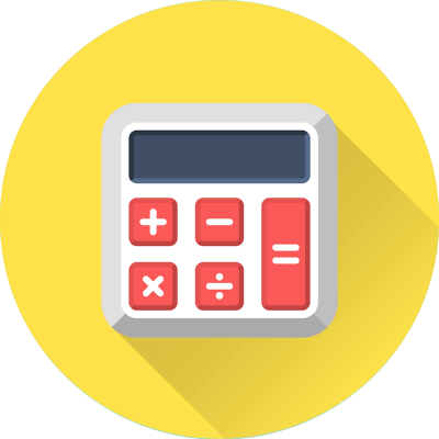 Yellow Calculator Logo Icon Math Transparent Photo Free Download PNG Images