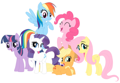My Little Pony Team İmages Transparent PNG Images