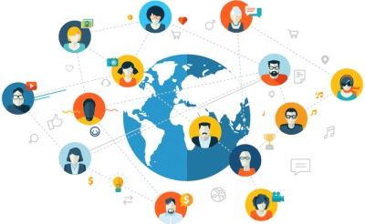 Networking Vector PNG Images