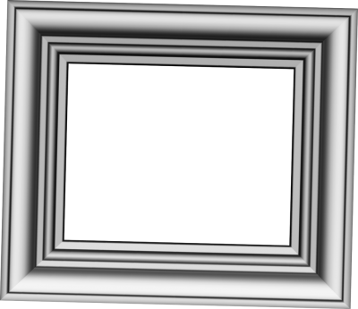  Gray Photo Frame Clipart, Gray Frame, Layered Frame PNG Images