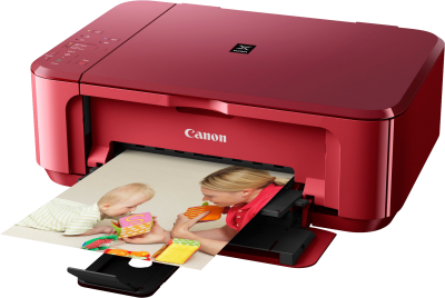 Red CAnon Printer Picture PNG Images