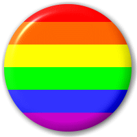 Big Cheese Badges Rainbow Flag Png PNG Images