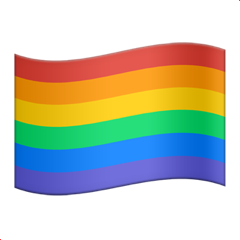 Rainbow Flag And Apple Pictures PNG Images