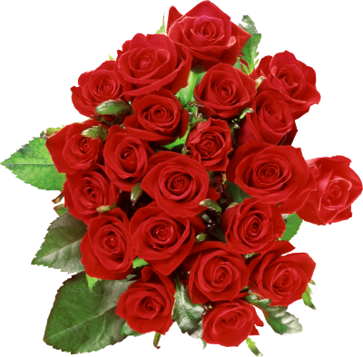 Bouquet Roses Flowers PNG Images