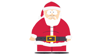 Confused Santa Claus Illustration Transparent Free PNG Images