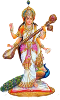 Saraswati Without Background PNG Images